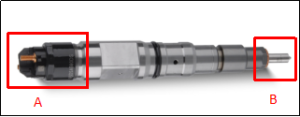 Diesel Injector Part Number Location